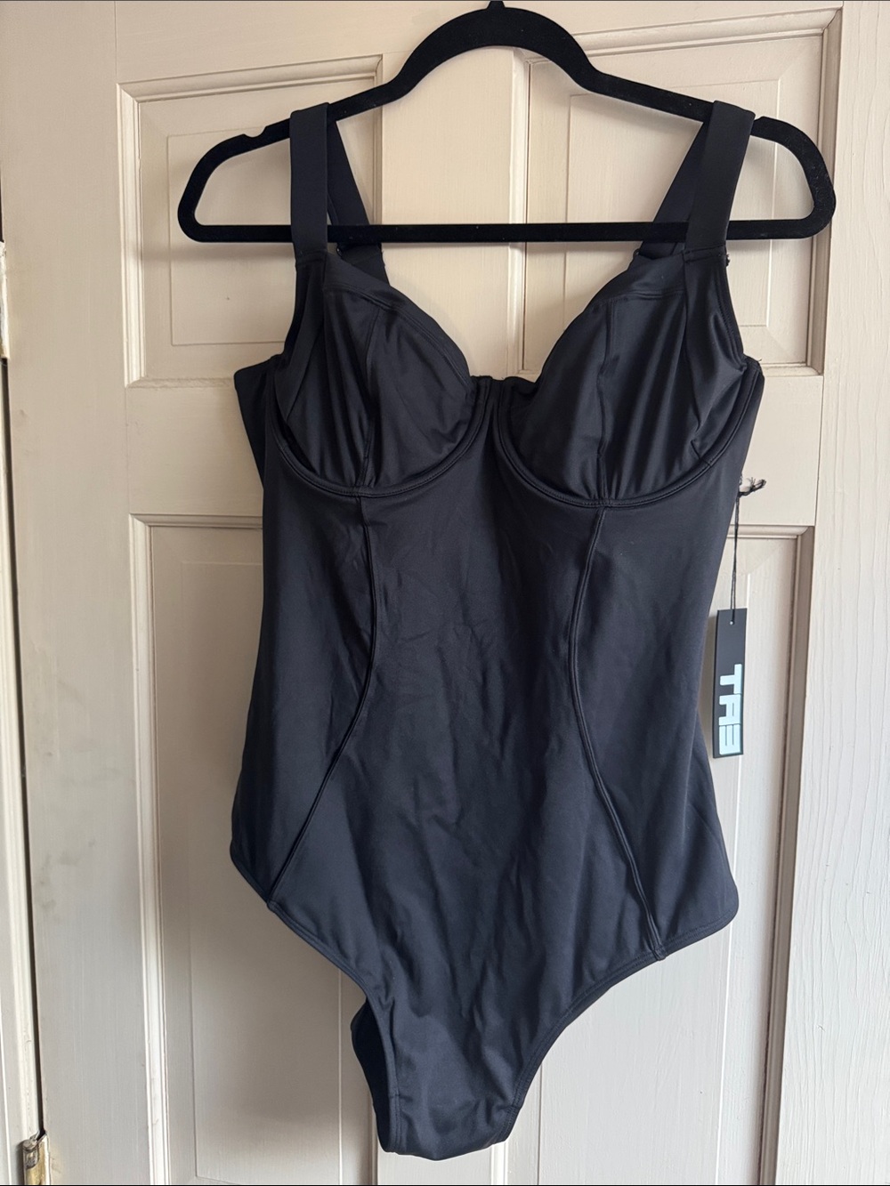 TA3 Black lifty XL REG/LONG B/C cup Swimsuit